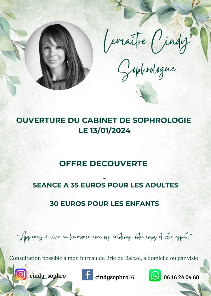 Sophrologue Cindy LEMAITRE